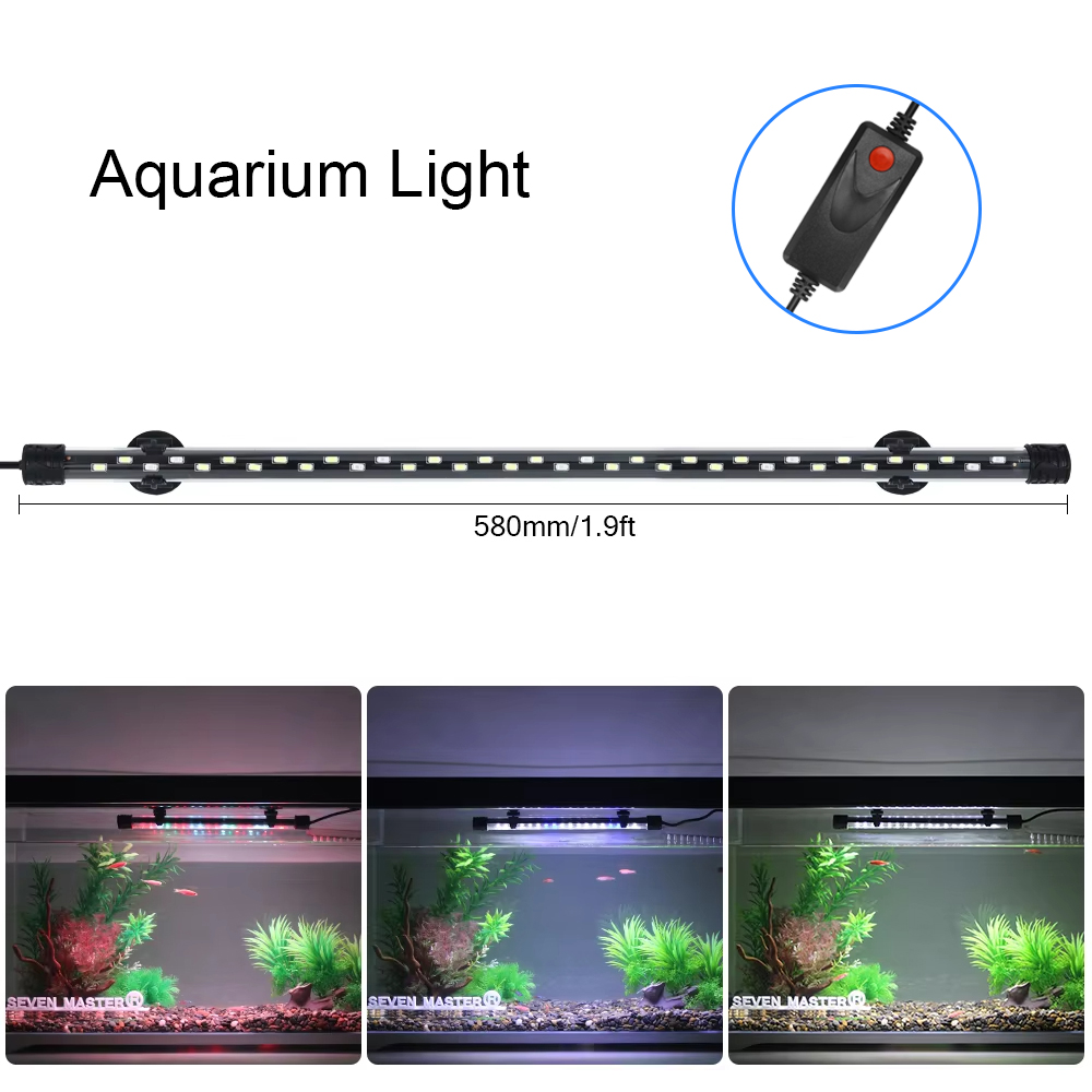 Aquarium Marine Light - 58CM Aquarium Light LED Plant Grow