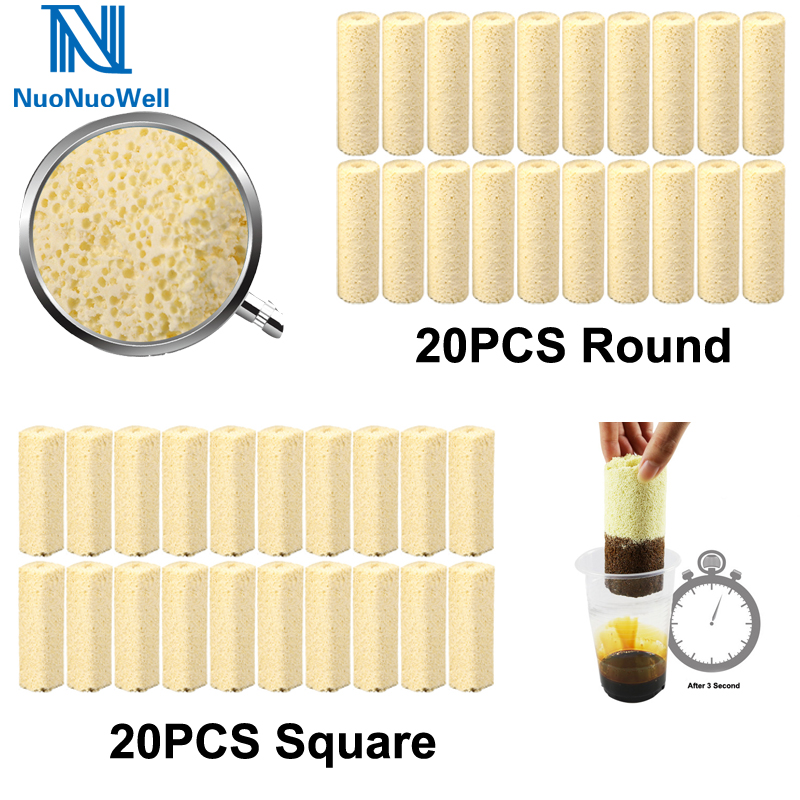Calcium Reactor Media - 20Pcs-Pack Bio Filter Media Tube Aquarium