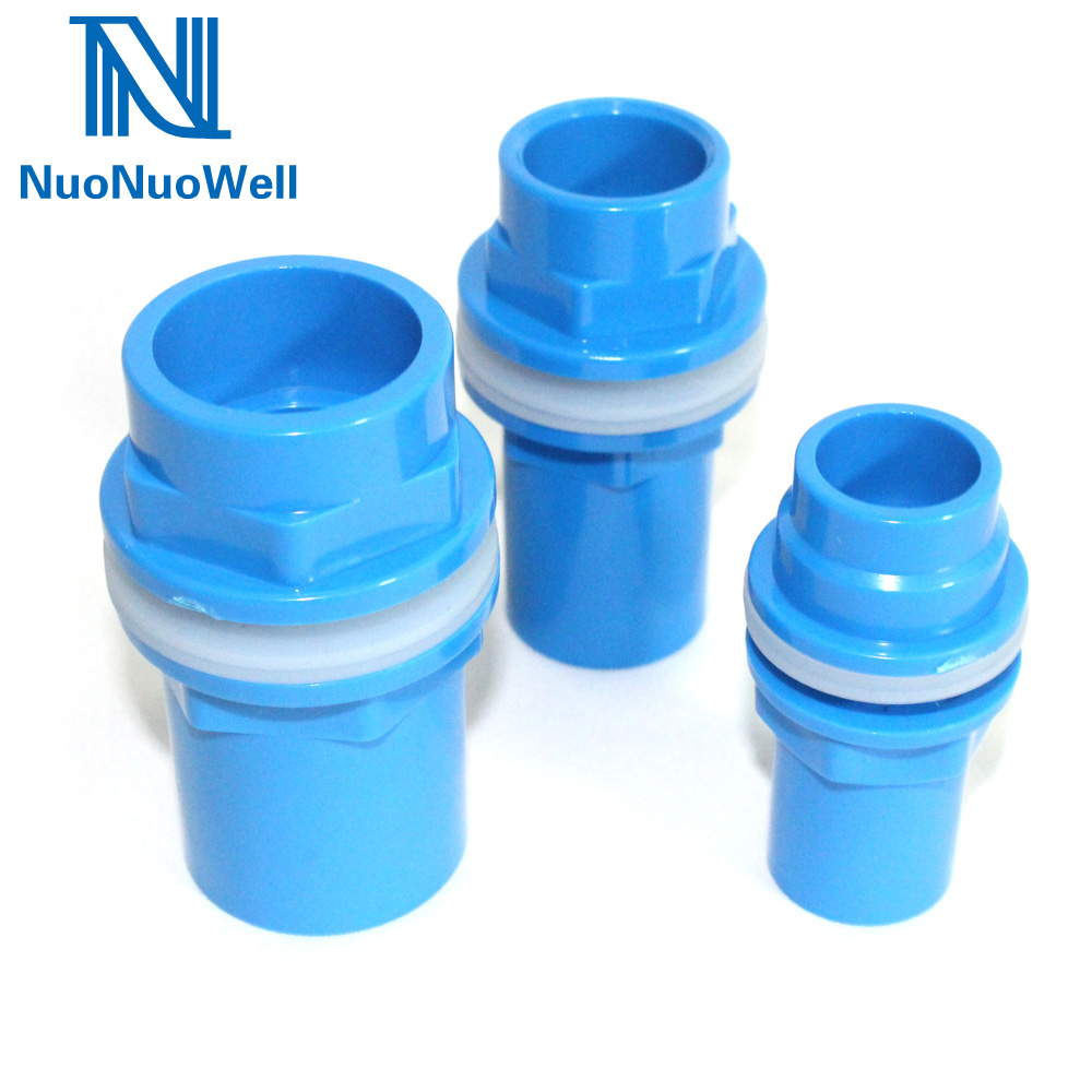 Aquarium Marine Blue - NuoNuoWell 20/25/32/40mm Blue BulkHead Aquarium Marine