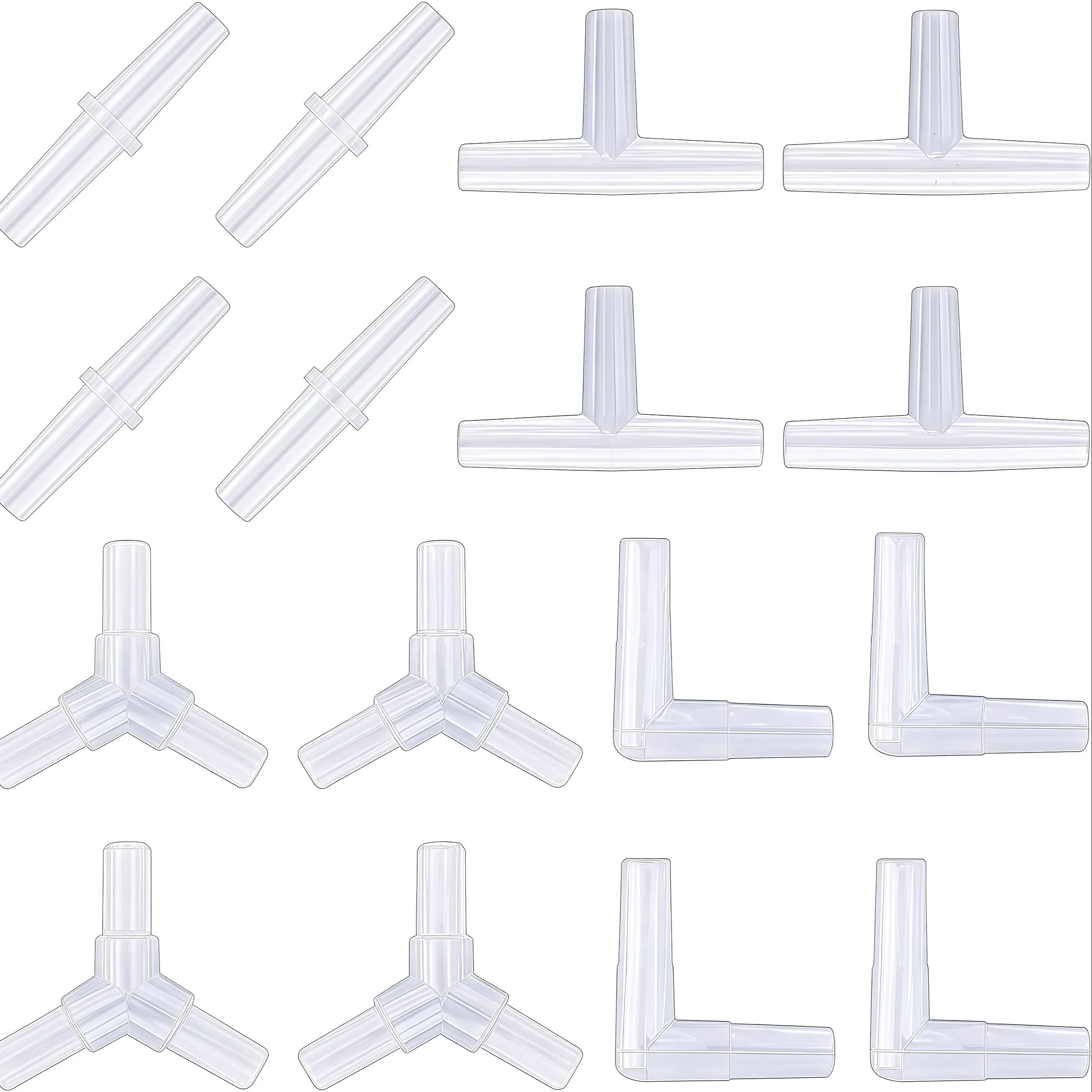 20/40Pcs Aquarium Air Pump Con - Marine Aquarium Kit 评论和价格