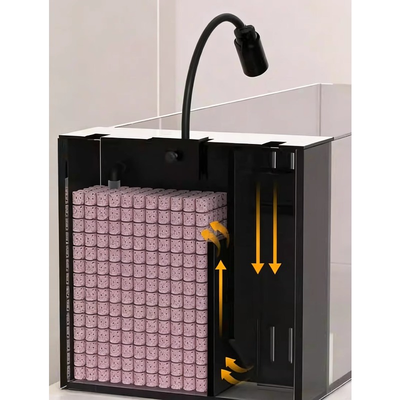 Fish Tank with Integrated Filt - Marine Aquarium All In One 评论和价格