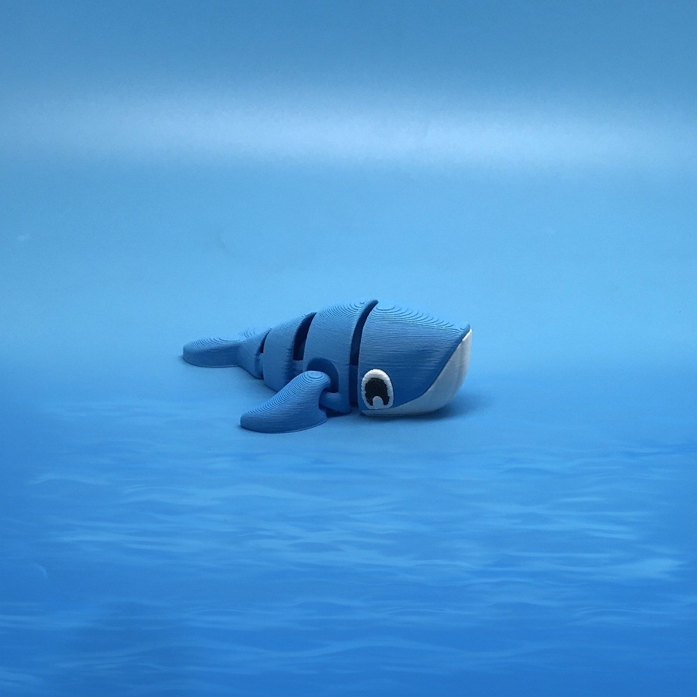 Cute Mini Movable Joint Pengui - Aquarium Marine Blue 评论和价格