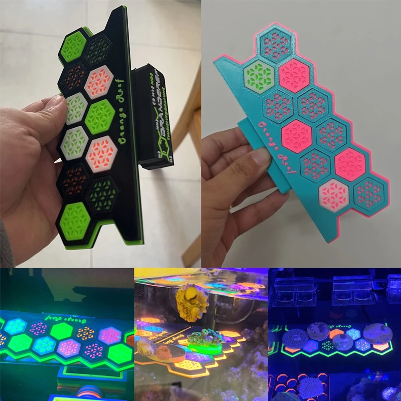Aquarium Fluorescent Magnetic  - Coral Frag Plug 评论和价格