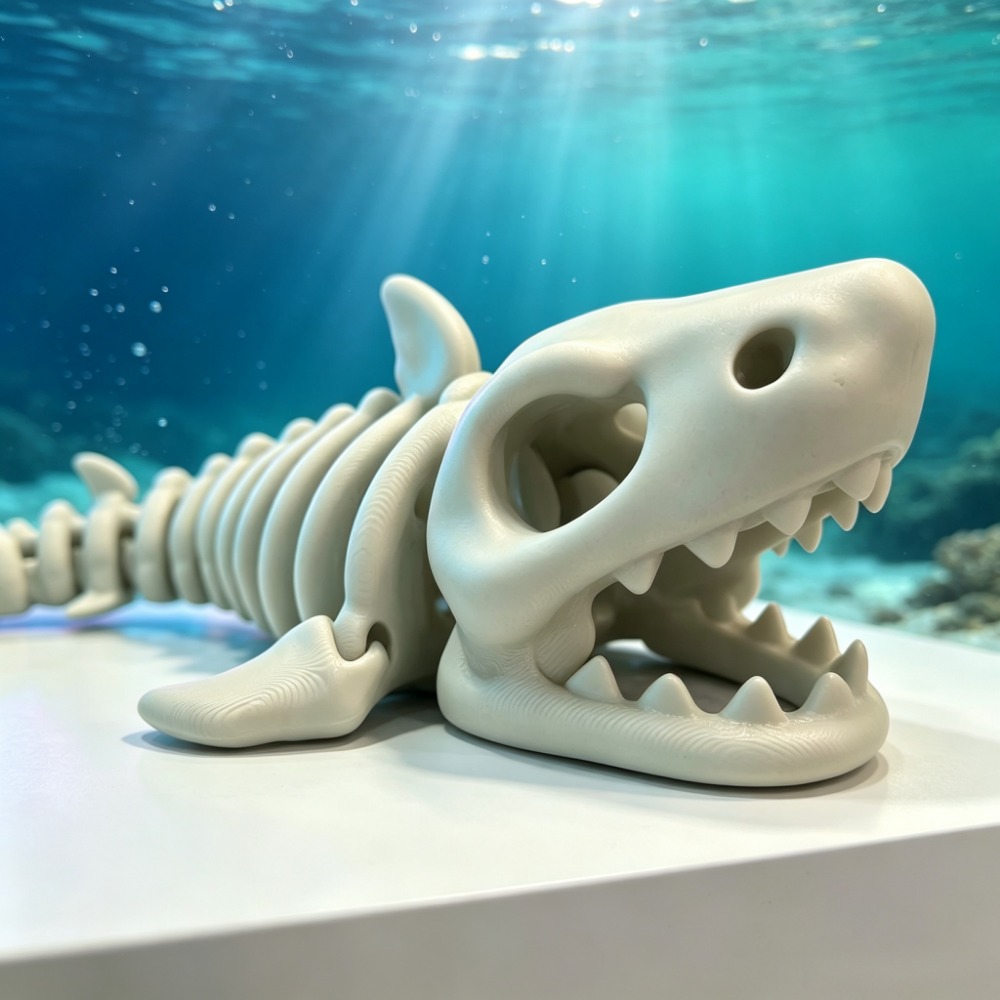 Shark Skeleton Aquarium Decor  - Marine Aquarium All In One 评论和价格