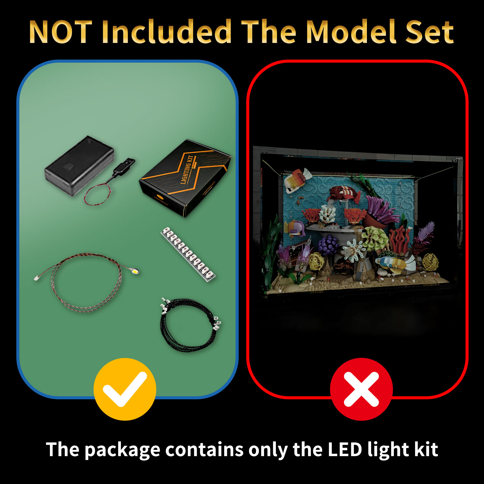 LYBMTWF LED Lighting Kit Compa - Aquarium Marine Light 评论和价格