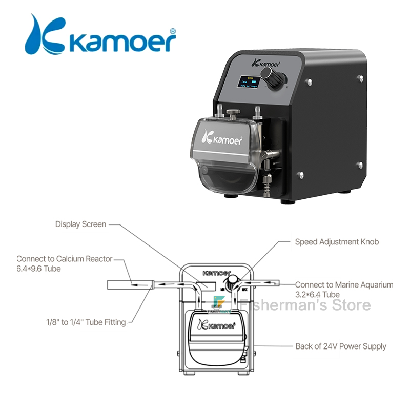 2026 Kamoer FX-STP3 WiFi Peris - Calcium Reactor Media 评论和价格