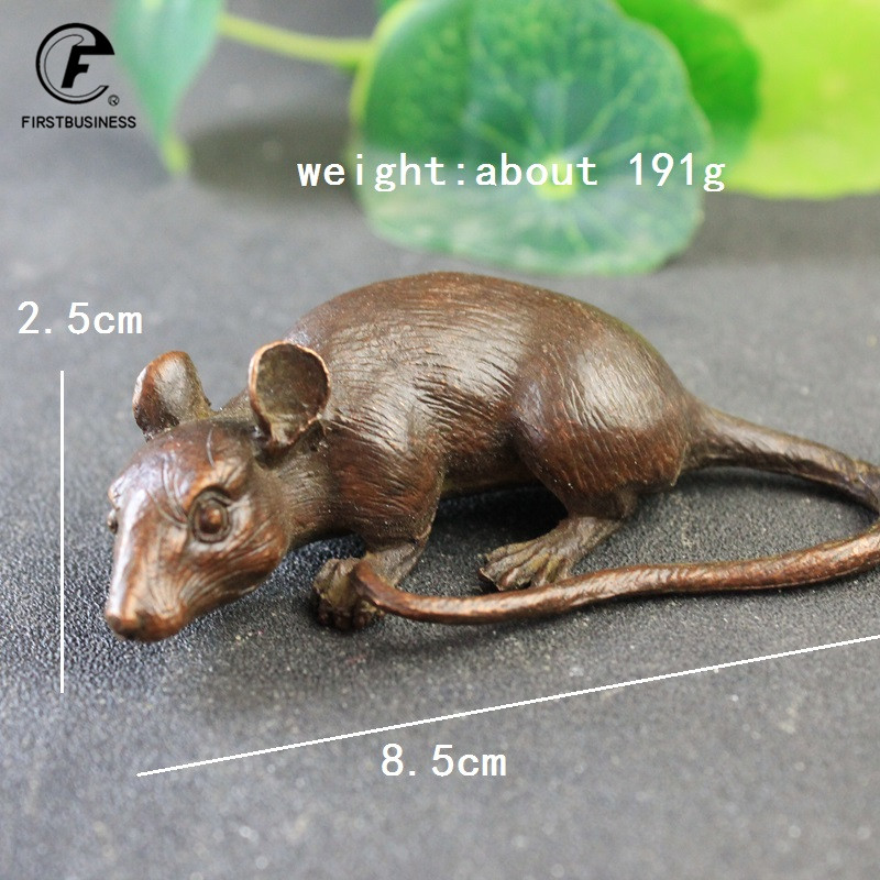 Heavy Brass BIG Rat Mouse Figu - Marine Aquarium All In One 评论和价格