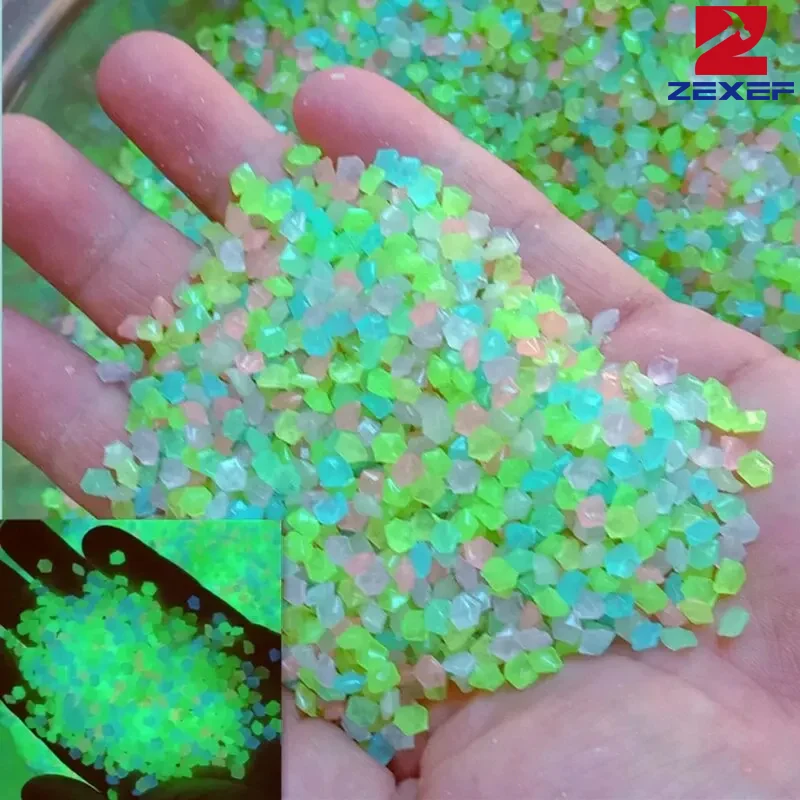1000pcs 3-5mm Luminous Sand Gl - Aquarium Marine Fish 评论和价格