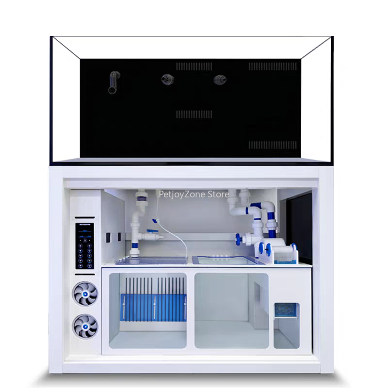 Luxury Ultra White Glass Saltw - Marine Aquarium All In One 评论和价格