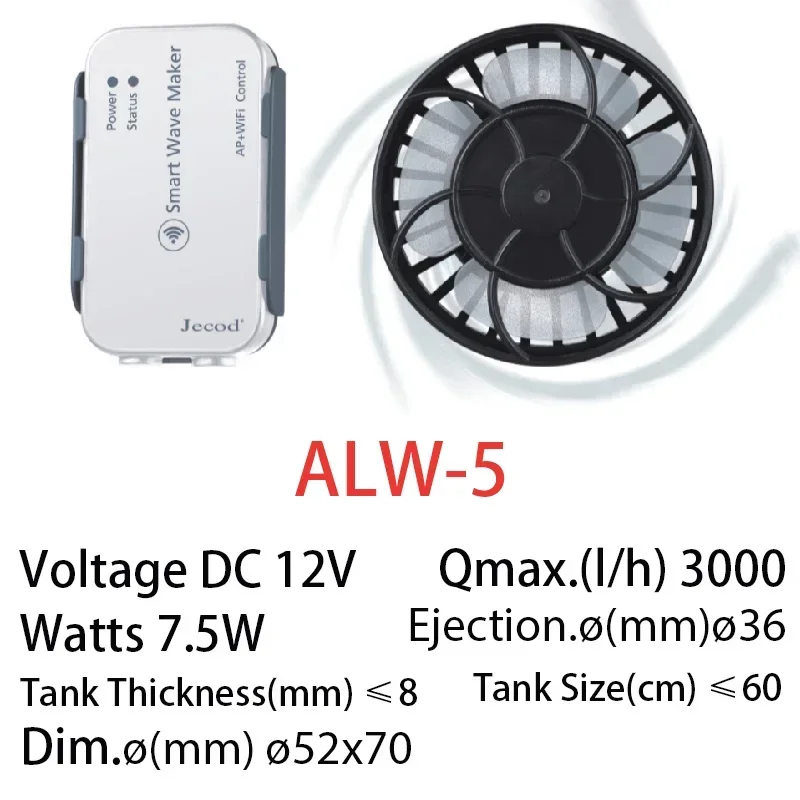 Jebao Jecod New ALW Series WIF - Powerhead Wave Maker 评论和价格