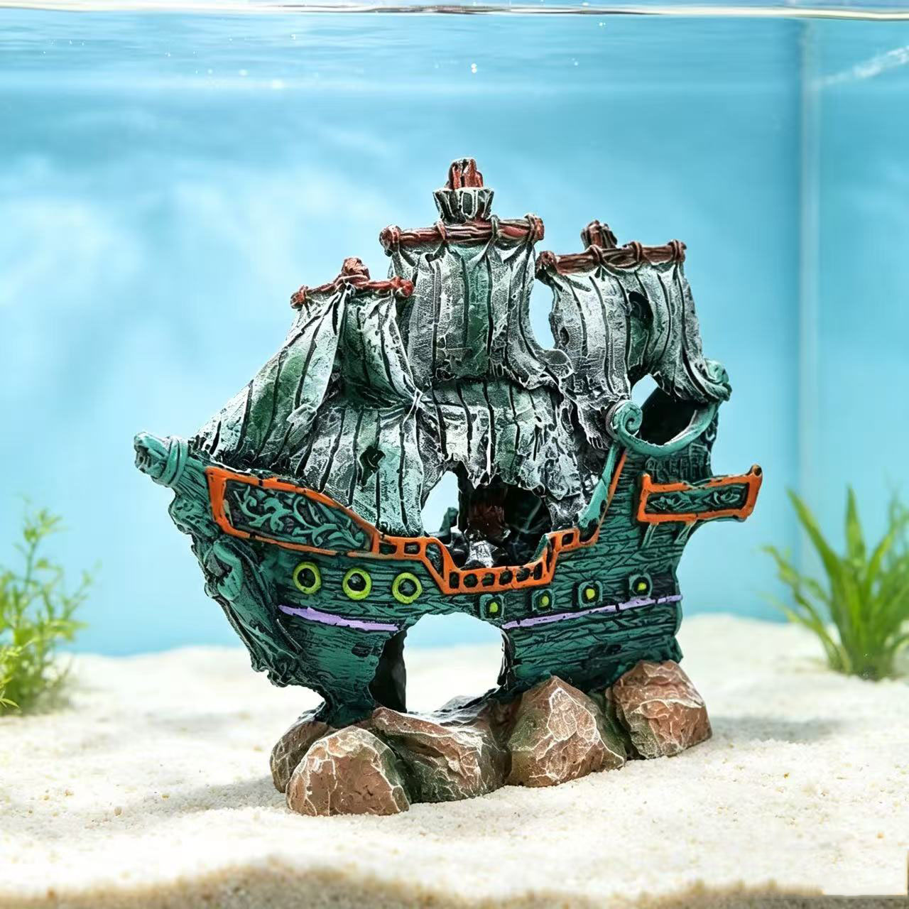 Aquarium Fish Tank Landscape S - Aquarium Marineland 评论和价格