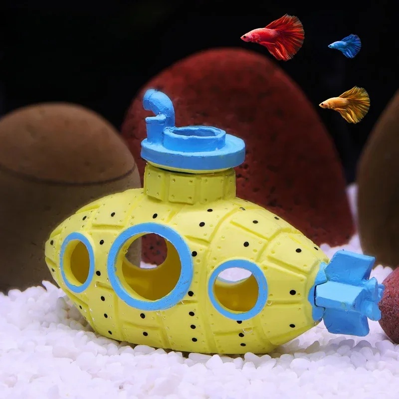 Resin Submarine Ornaments Aqua - Marine Aquarium All In One 评论和价格