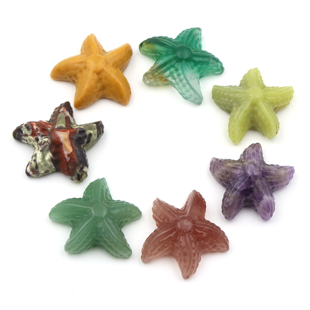 35mm Starfish Shape Statue Mar - Aquarium Marine Fish 评论和价格