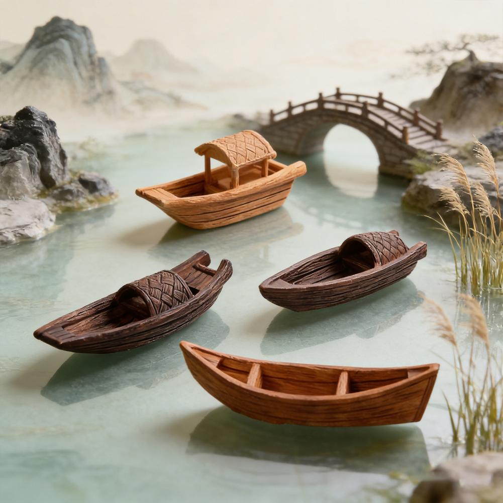 Aquarium Boat Ornament 2 Pcs M - Aquarium Marineland 评论和价格
